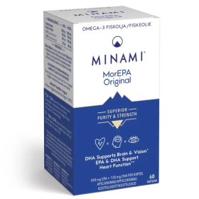 Minami MorEPA Original Omega-3 85% 60 kapslar
